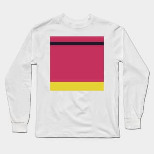 An admirable batter of Very Light Pink, Raisin Black, Almost Black, Dingy Dungeon and Piss Yellow stripes. Long Sleeve T-Shirt